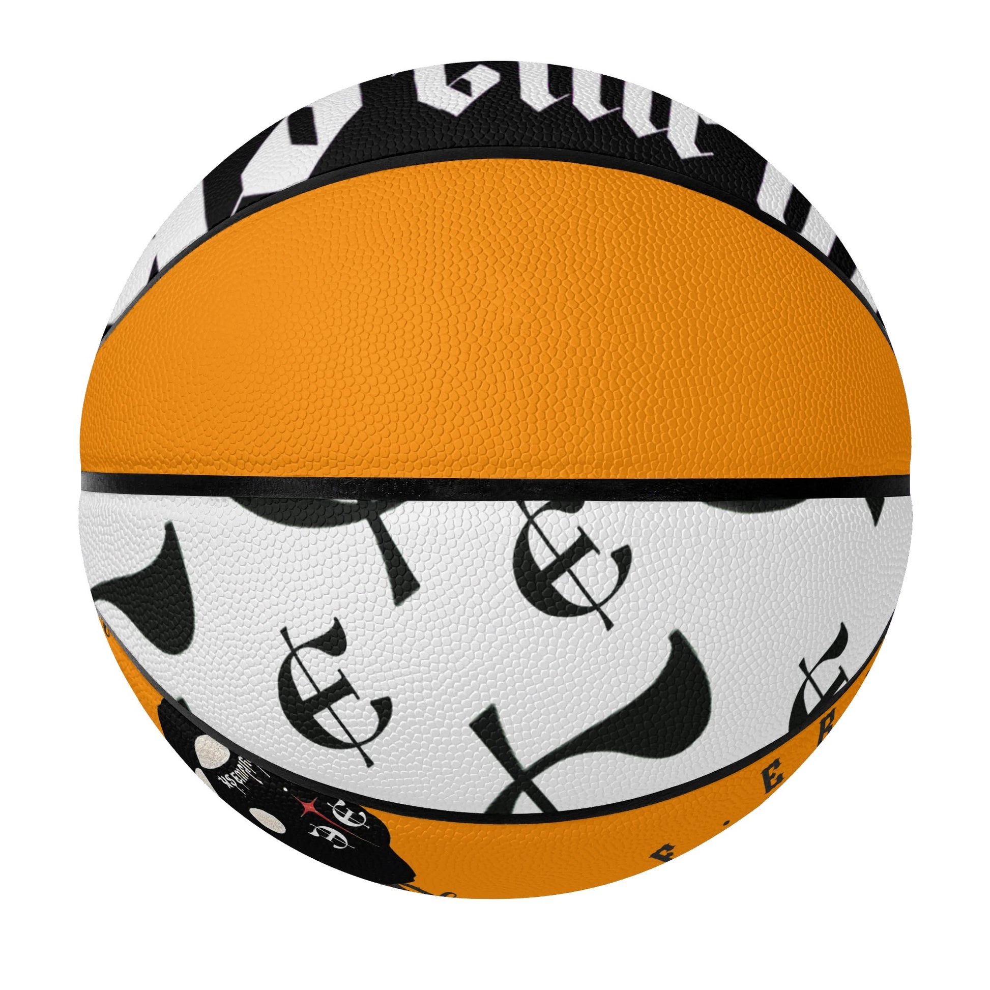 Premium Leather Basketball Gift with Sports Teams Flags Country Icon