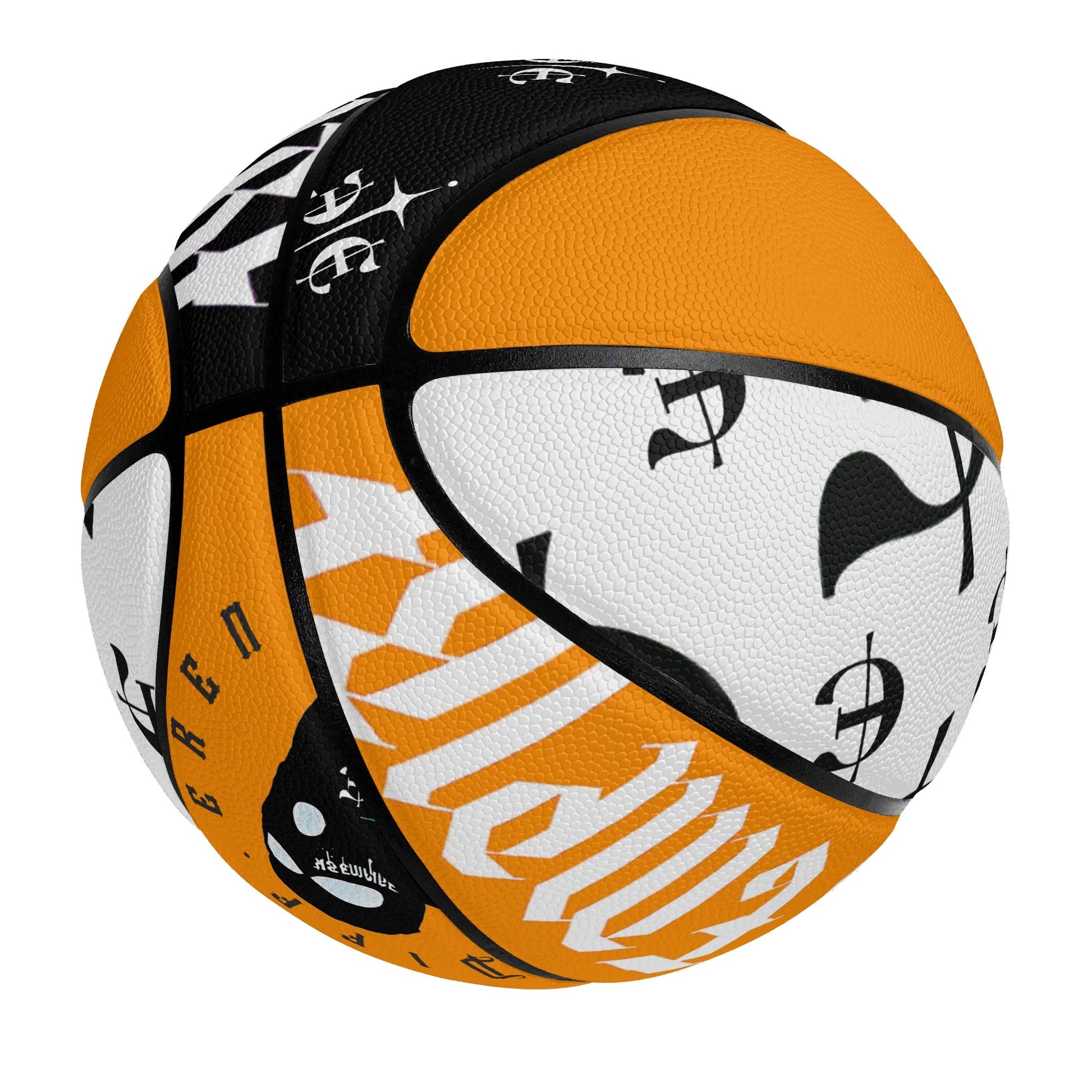 Premium Leather Basketball Gift with Sports Teams Flags Country Icon