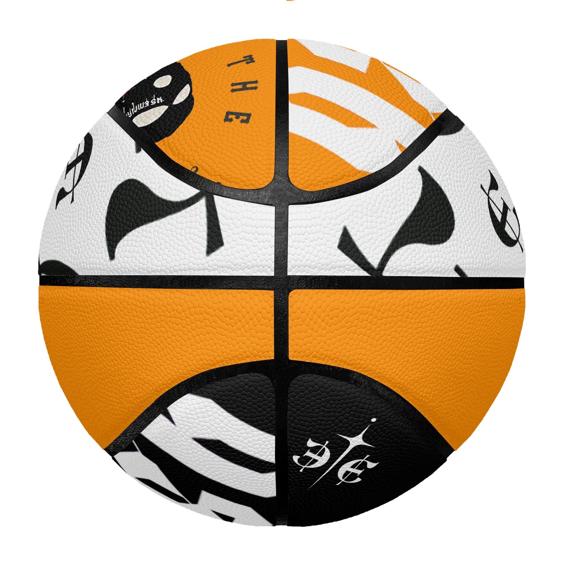 Premium Leather Basketball Gift with Sports Teams Flags Country Icon