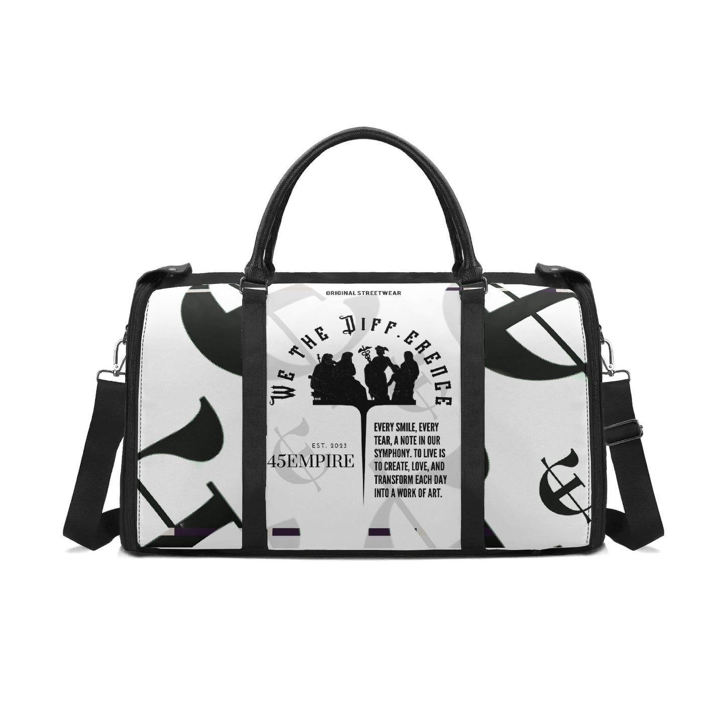 Personalized 600D Fabric Duffle Bag Foldable Travel Bag