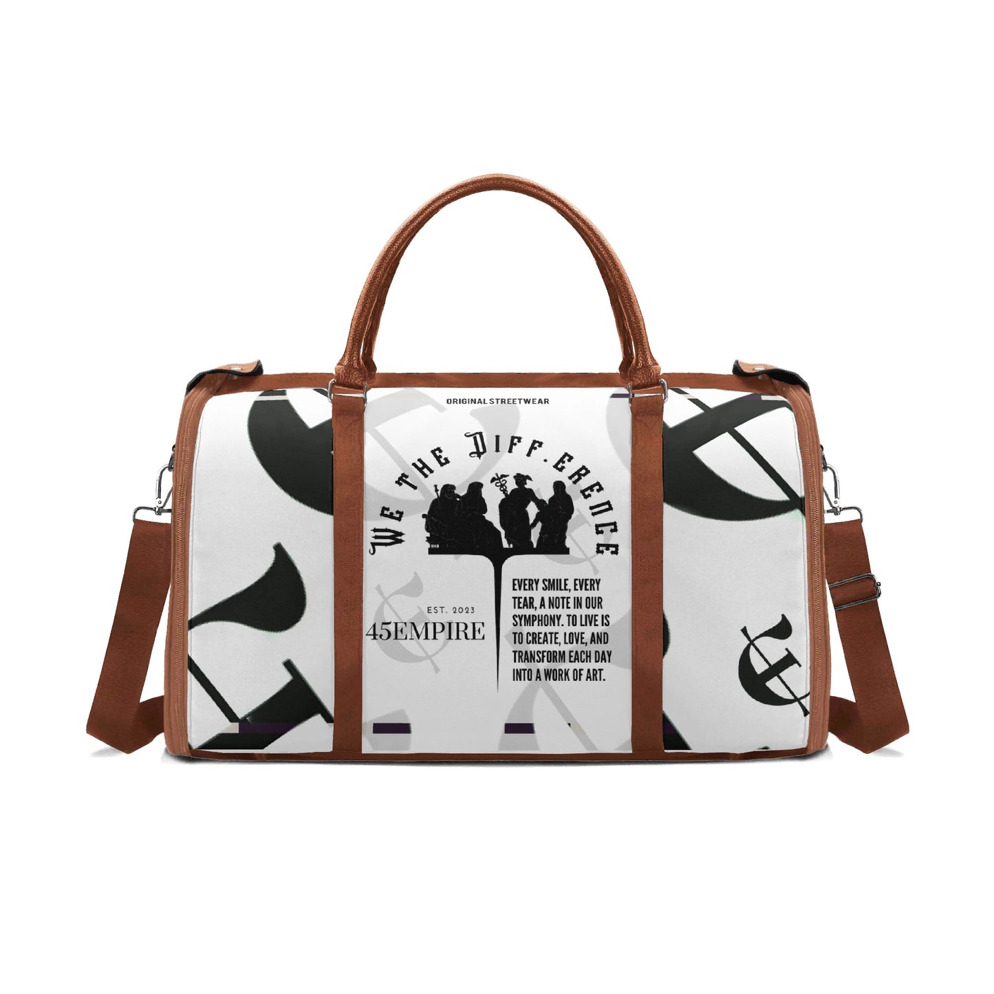 Personalized 600D Fabric Duffle Bag Foldable Travel Bag