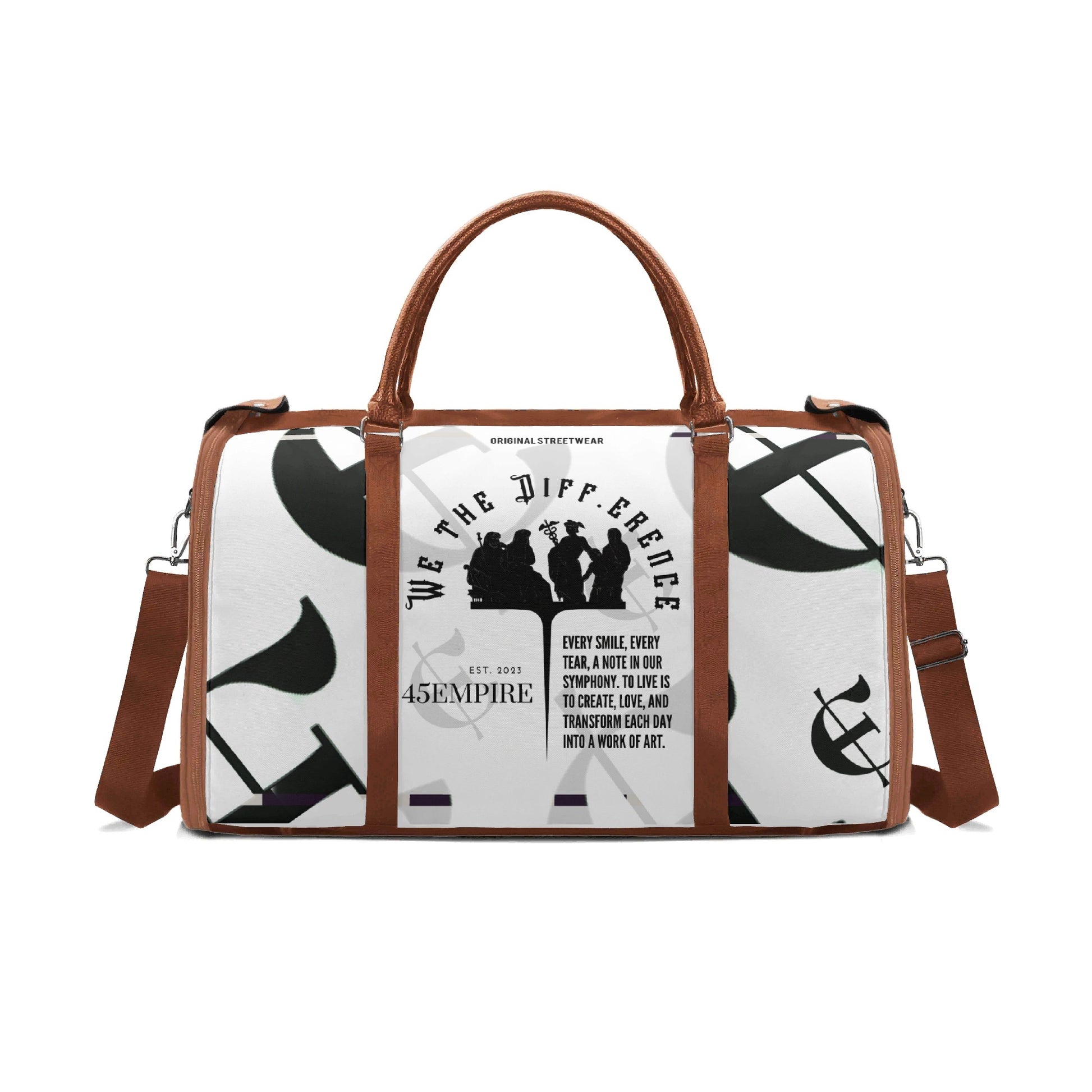 Personalized 600D Fabric Duffle Bag Foldable Travel Bag