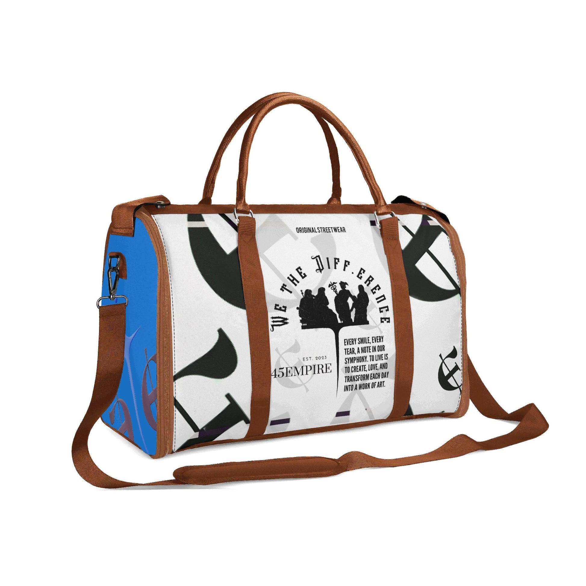 Personalized 600D Fabric Duffle Bag Foldable Travel Bag