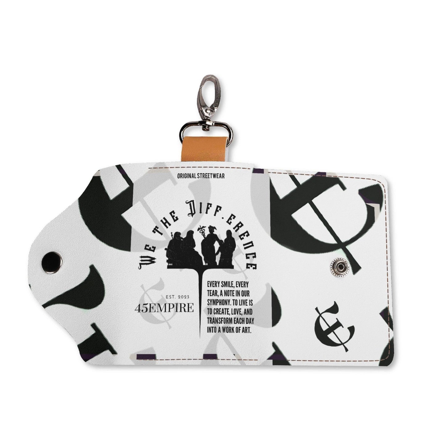 Fashion PU Leather Custom KeyChain Purse