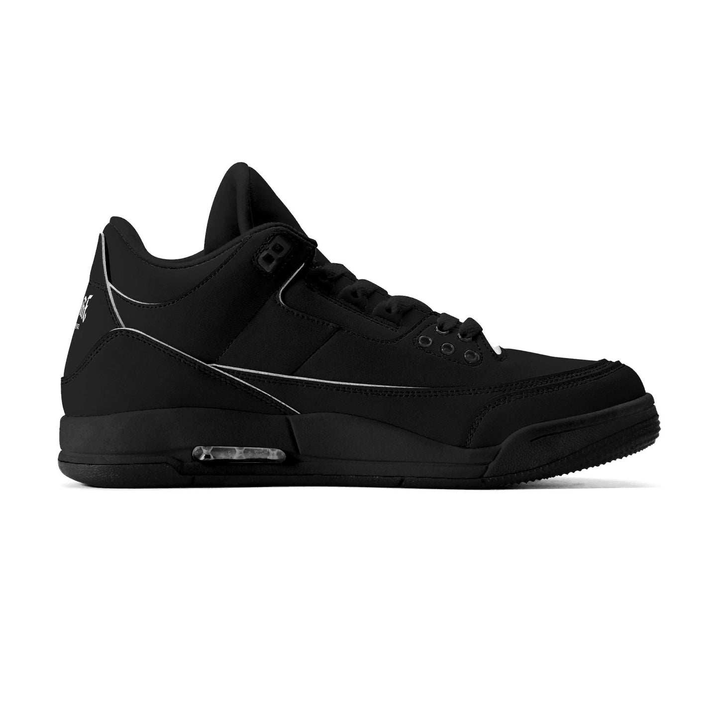 Men's High Top Retro Leather Basketball Sneakers