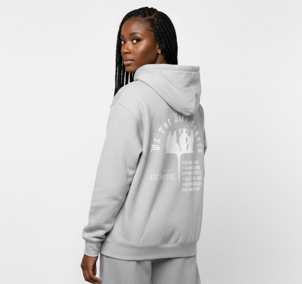 Sweat à capuche oversize unisexe